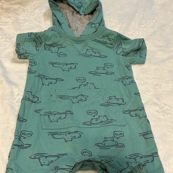 5 Pre-Owned Baby Boy 12 Month Rompers - Picture 2 of 16
